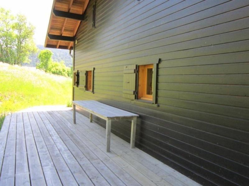 Vacances en montagne Chalet 5 pièces 10 personnes - Chalet Simche - Les Gets - Terrasse