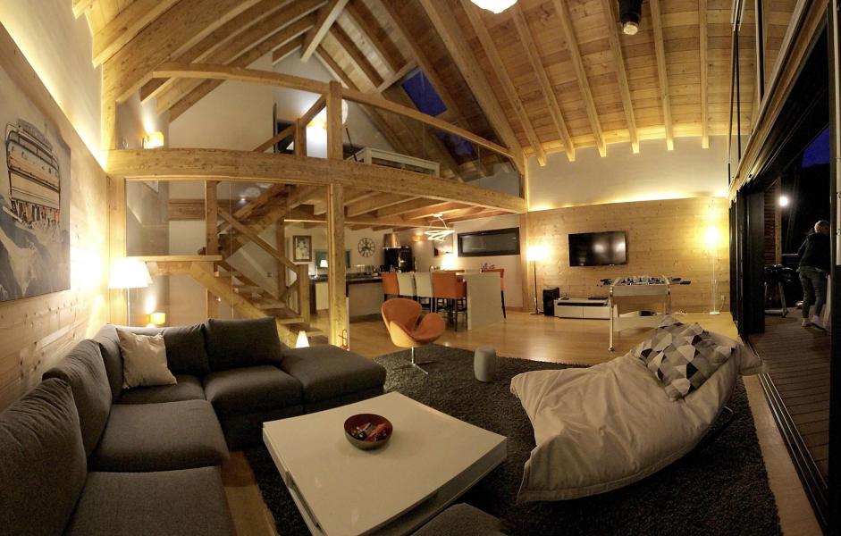 Urlaub in den Bergen Chalet Snö Lodge - Les 2 Alpes - Kleines Wohnzimmer