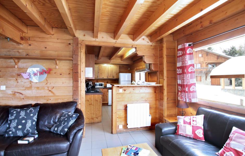Holiday in mountain resort Chalet Soleil Levant - Les 2 Alpes - Open-plan kitchen