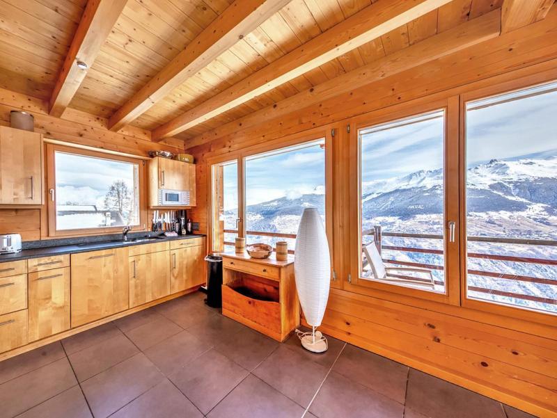 Vacaciones en montaña Chalet Sur Piste - Thyon - Cocina