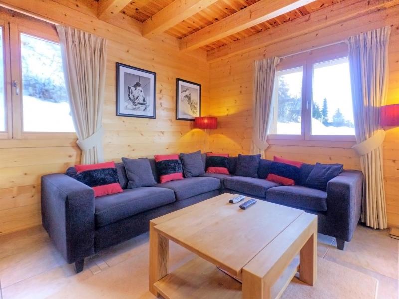 Holiday in mountain resort Chalet Teychenne Mungo - Thyon - Settee