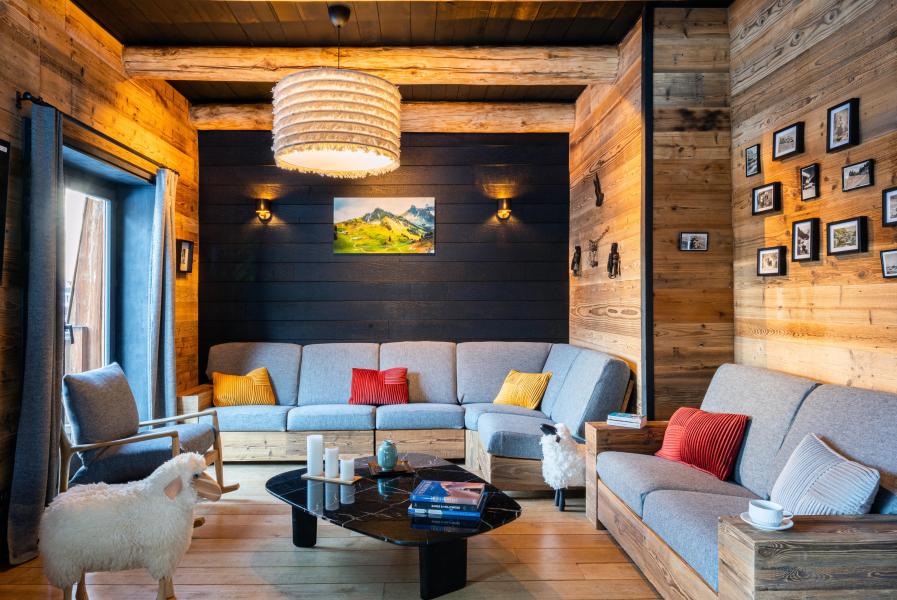 Holiday in mountain resort Chalet Thovex - Val d'Isère - Living room
