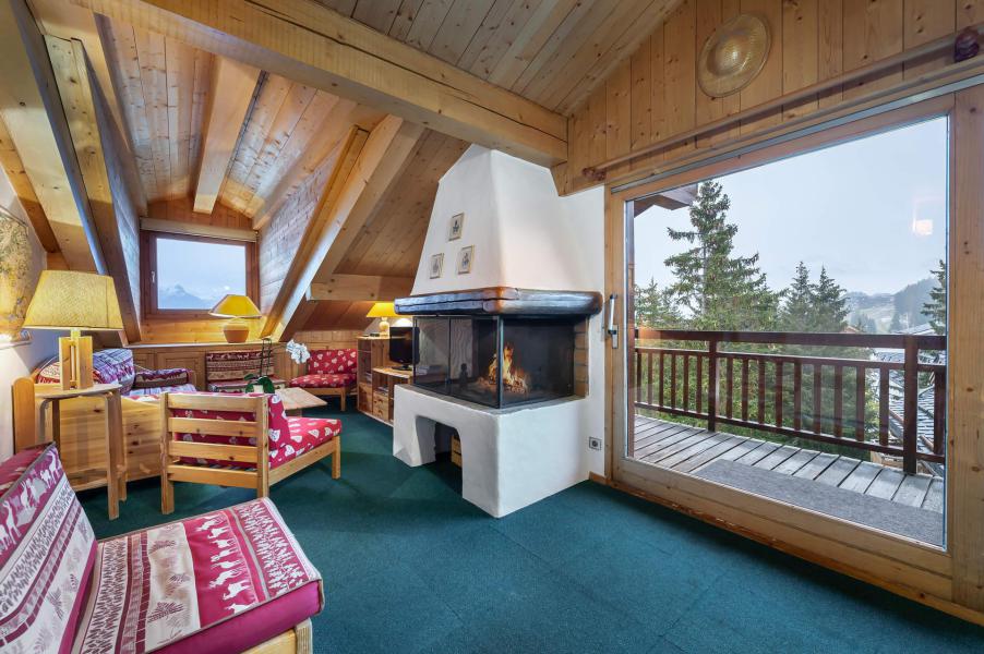 Vakantie in de bergen Appartement 4 kamers 6 personen (2) - Chalet Toutounier - Courchevel - Woonkamer