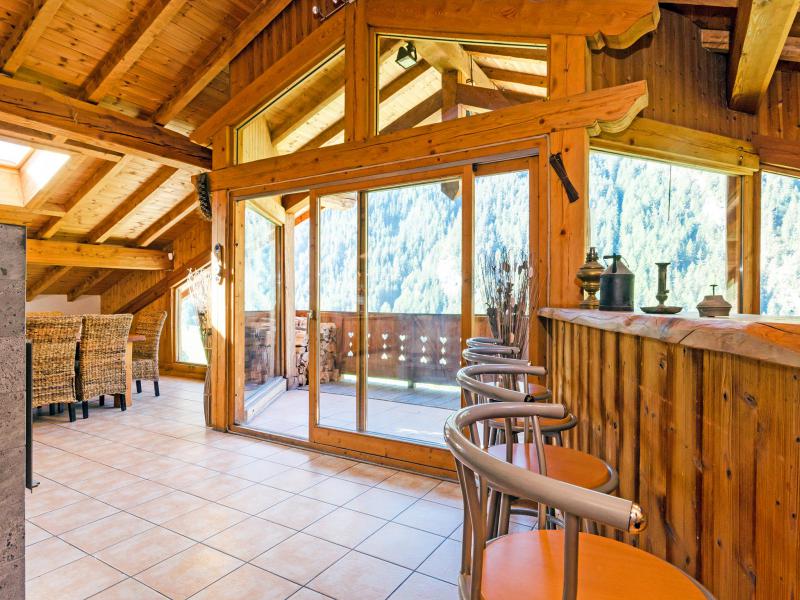 Holiday in mountain resort Chalet Ulysse - Peisey-Vallandry - Living room