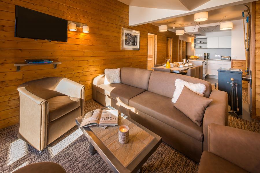 Holiday in mountain resort 4 room apartment 6-8 people (Grand Confort) - Chalet Val 2400 - Val Thorens - Living room