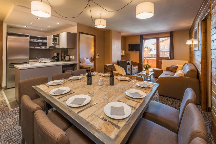 Holiday in mountain resort 6 room apartment 10 people - Chalet Val 2400 - Val Thorens - Living room