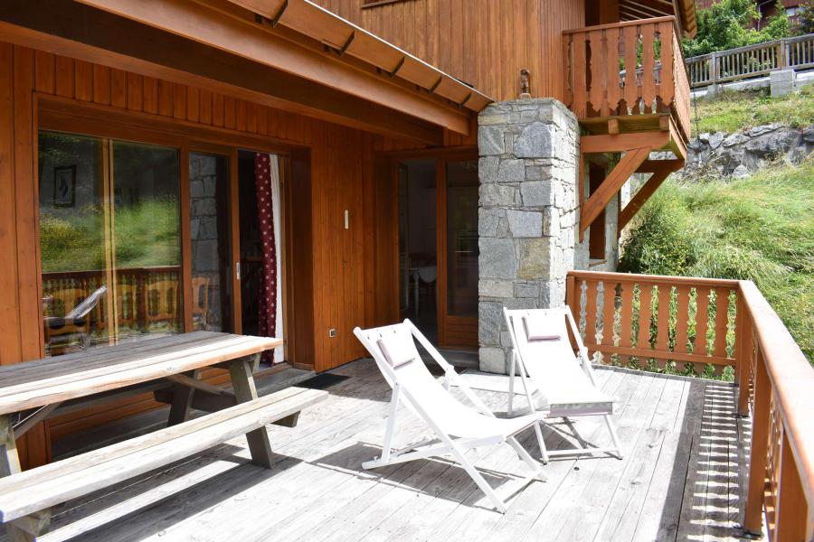 Vacanze in montagna Chalet 6 stanze per 12 persone - Chalet Vent de Galerne - Méribel - Esteriore estate