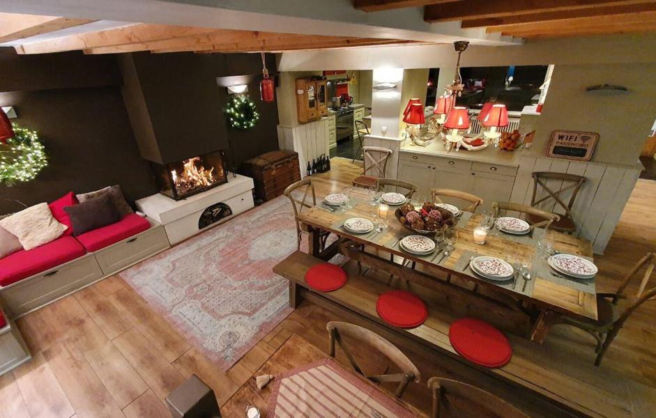 Vacances en montagne Chalet 9 pièces 15 personnes - Chalet Vieux Logis - Alpe d'Huez - Séjour