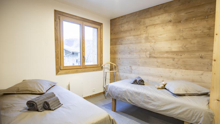 Holiday in mountain resort Chalet Villarabout - Saint Martin de Belleville - Bedroom