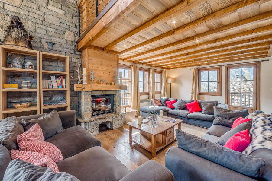 Holiday in mountain resort 7 room chalet 12 people (CH) - Chalet Whistler - Tignes - Living room