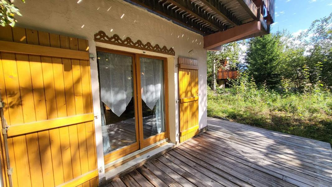 Vacanze in montagna Appartamento 2 stanze per 4 persone (2) - CHALET WOODY WOOD - La Tania - Terrazza