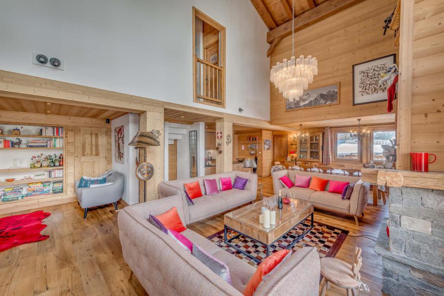 Urlaub in den Bergen 7 Zimmer Chalet für 12 Personen (CH) - Chalet Zanskar - Tignes - Wohnzimmer