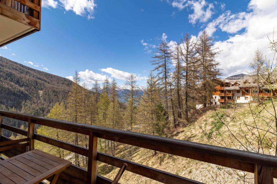 Vacanze in montagna Appartamento su due piani 4 stanze con alcova per 8 persone (D502) - Chalets de Bois Méan D - Les Orres - Terrazza