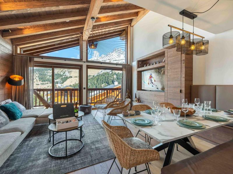 Vacanze in montagna Appartamento 4 stanze con cabina per 6 persone (B22) - Chalets de Mottaret - Méribel - Soggiorno