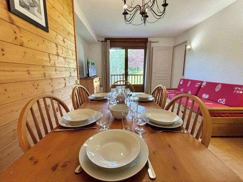 Urlaub in den Bergen 3-Zimmer-Appartment für 6 Personen (C11H) - Chalets des Evettes - Flumet - Wohnzimmer