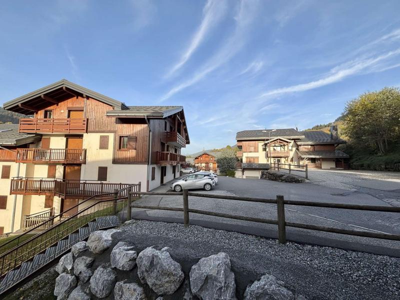 Skiverleih 2-Zimmer-Appartment für 4 Personen (A14H) - Chalets des Evettes - Flumet - Draußen im Sommer