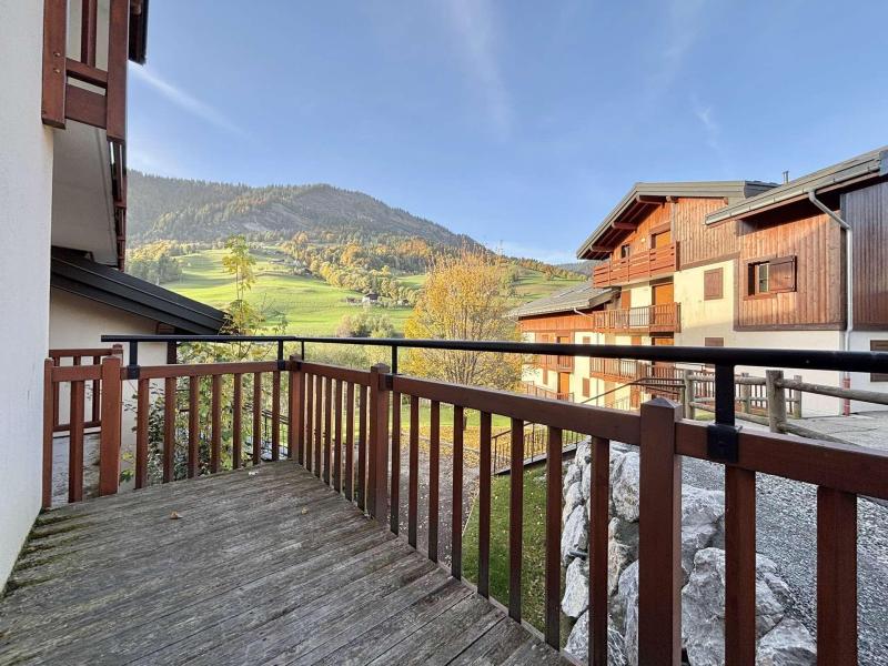 Vacaciones en montaña Apartamento 2 piezas para 4 personas (A14H) - Chalets des Evettes - Flumet - Balcón