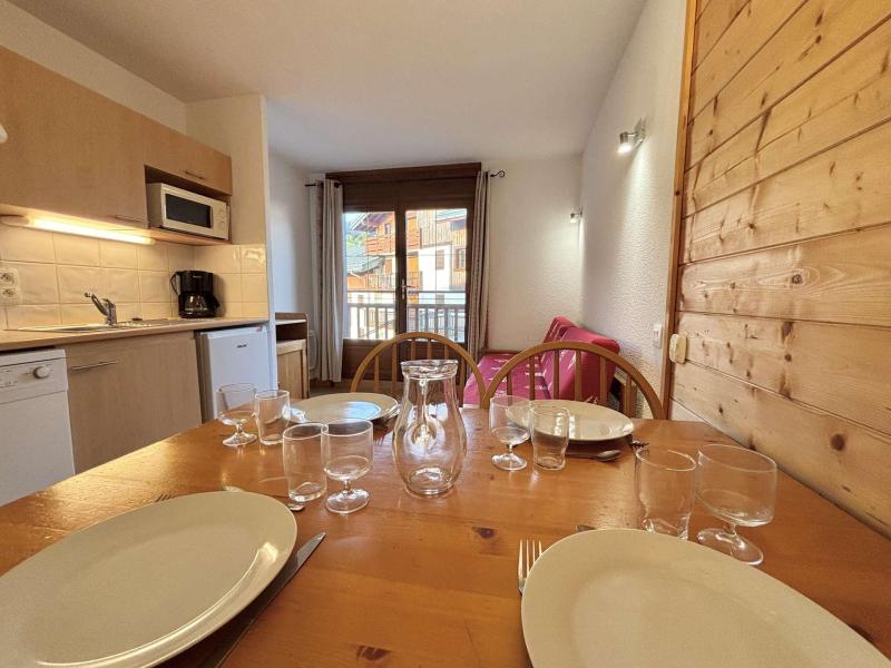 Vakantie in de bergen Appartement 2 kamers 4 personen (A14H) - Chalets des Evettes - Flumet - Woonkamer