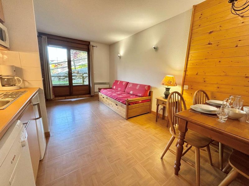 Vakantie in de bergen Appartement 2 kamers 4 personen (B8H) - Chalets des Evettes - Flumet - Woonkamer