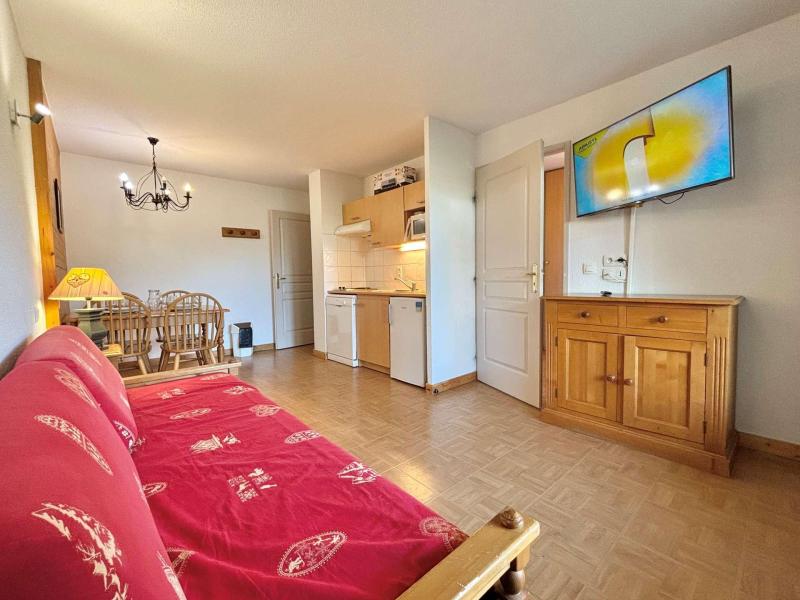 Vakantie in de bergen Appartement 2 kamers 4 personen (B8H) - Chalets des Evettes - Flumet - Woonkamer