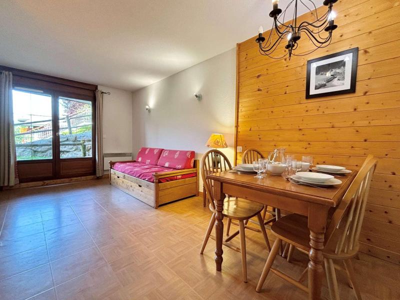 Vakantie in de bergen Appartement 2 kamers 4 personen (B8H) - Chalets des Evettes - Flumet - Woonkamer