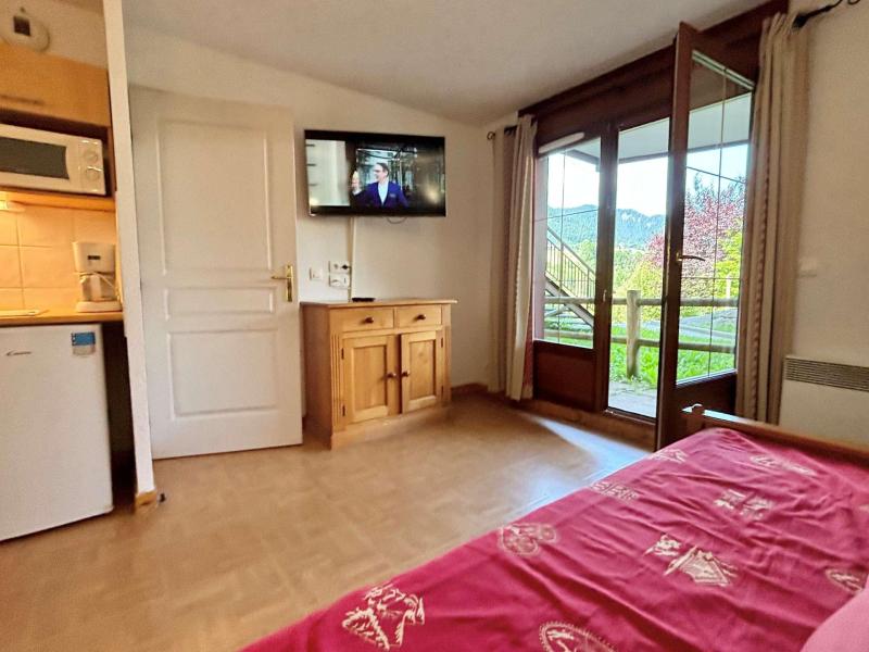 Vakantie in de bergen Appartement 2 kamers 4 personen (B8H) - Chalets des Evettes - Flumet - Woonkamer