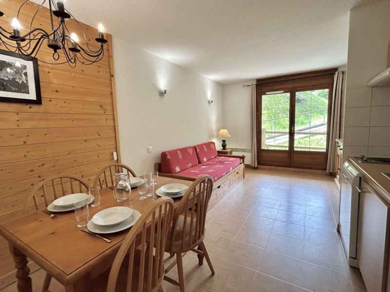 Vakantie in de bergen Appartement 2 kamers 4 personen (PSA120) - Chalets des Evettes - Flumet - Woonkamer
