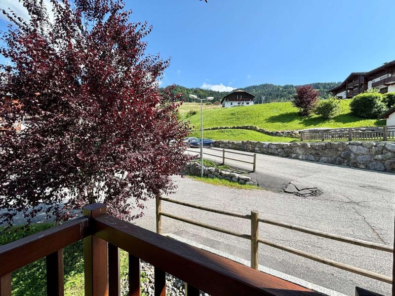 Vacances en montagne Appartement 2 pièces 4 personnes (C19H) - Chalets des Evettes - Flumet - Balcon