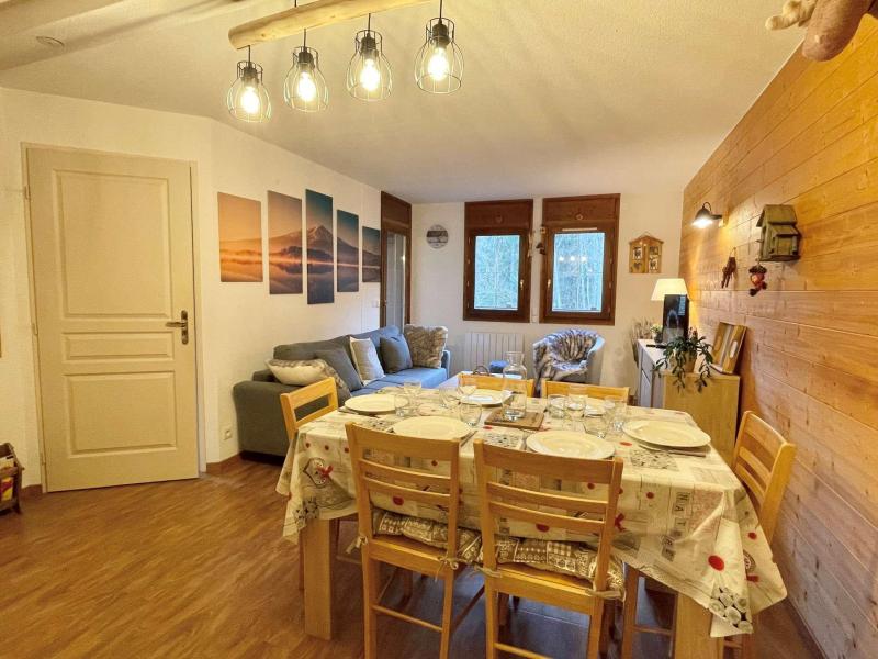 Vakantie in de bergen Appartement 3 kamers 6 personen (02) - Chalets des Evettes - Flumet - Woonkamer