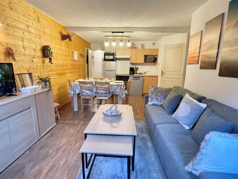 Vakantie in de bergen Appartement 3 kamers 6 personen (02) - Chalets des Evettes - Flumet - Woonkamer