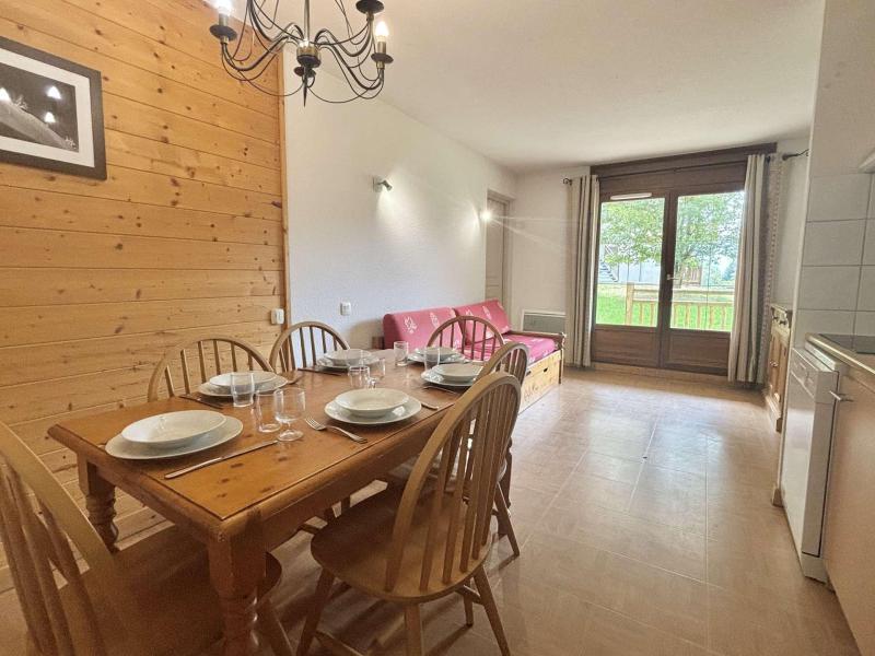 Vakantie in de bergen Appartement 3 kamers 6 personen (B7H) - Chalets des Evettes - Flumet - Woonkamer