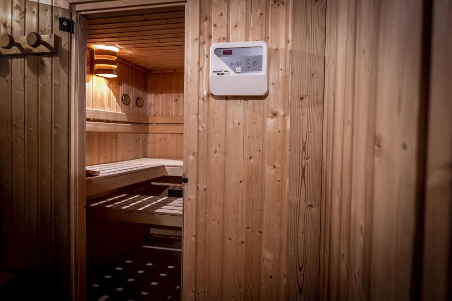 Holiday in mountain resort 5 room triplex semi-detached chalet 9 people (Pierra Menta 1) - Chalets du Cocoon - La Plagne - Sauna