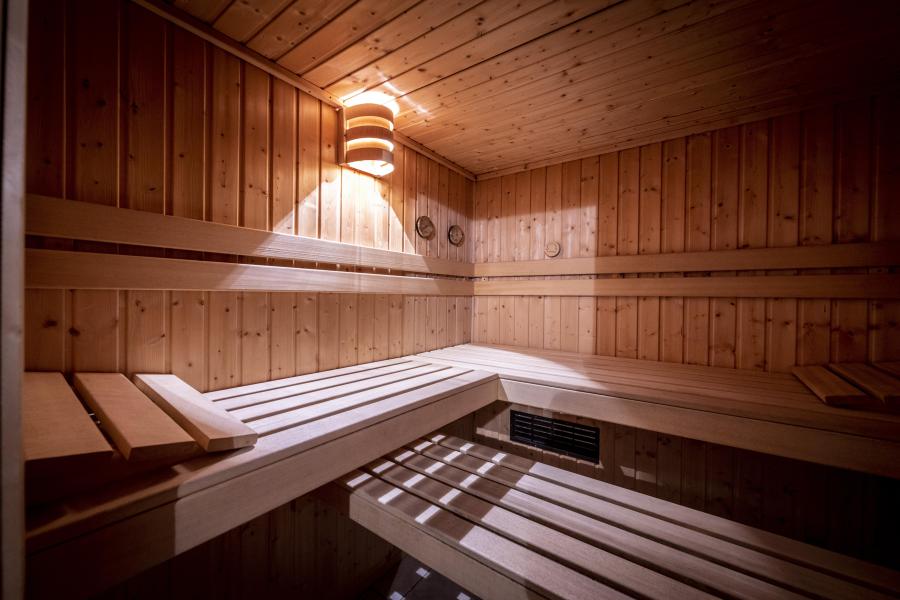 Holiday in mountain resort 8 room triplex semi-detached chalet 15 people (Pierra Menta 2) - Chalets du Cocoon - La Plagne - Sauna