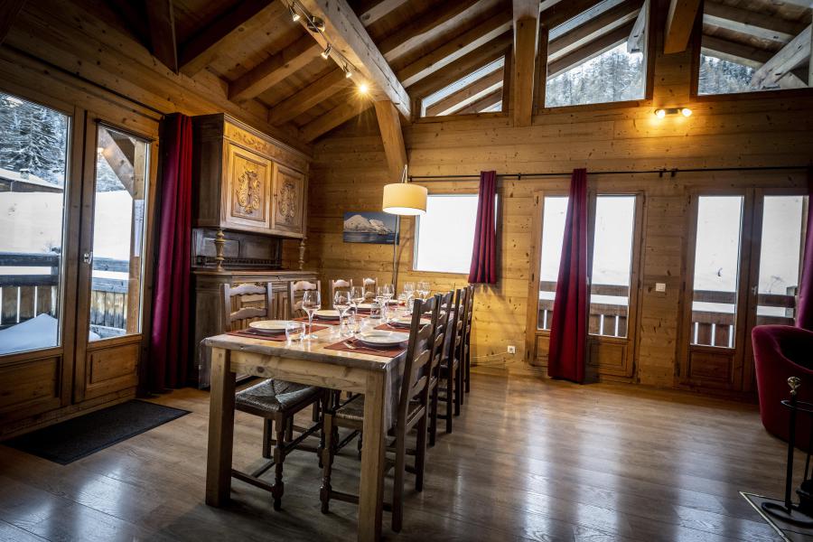 Urlaub in den Bergen Benachbartes Triplex Haus 5 Zimmer 9 Menschen (Pierra Menta 1) - Chalets du Cocoon - La Plagne - Tisch