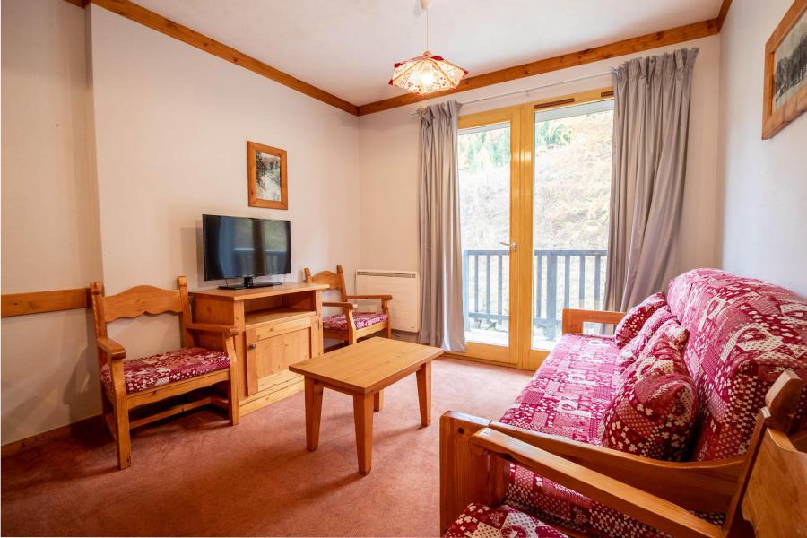 Holiday in mountain resort 2 room apartment cabin 6 people (B156) - Chalets du Thabor - Valfréjus - Living room