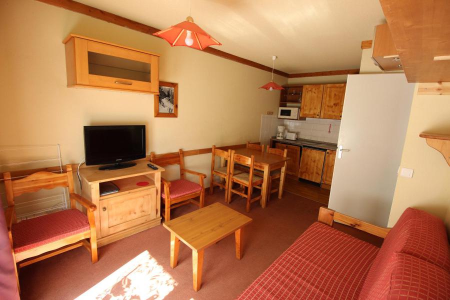 Vakantie in de bergen Appartement 2 kamers 4 personen (155) - Chalets du Thabor - Valfréjus - Woonkamer