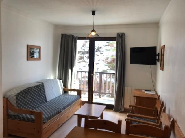 Vakantie in de bergen Appartement 2 kamers 4 personen (269) - Chalets du Thabor - Valfréjus - Woonkamer