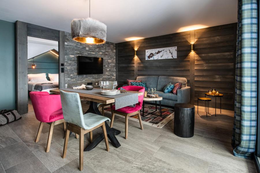 Urlaub in den Bergen Chalets Izia - Val d'Isère - Wohnzimmer