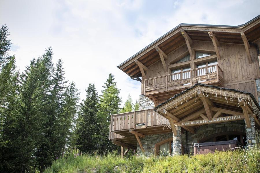 Wynajem na narty Chalets Kandahar - La Rosière - Na zewnątrz latem