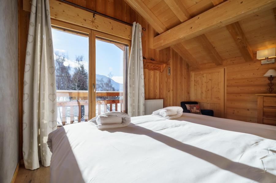 Vacanze in montagna Chalet su 3 piani 5 stanze per 8 persone (Rébèque) - Chalets Les Balcons du Golf - Alpe d'Huez - Camera mansardata
