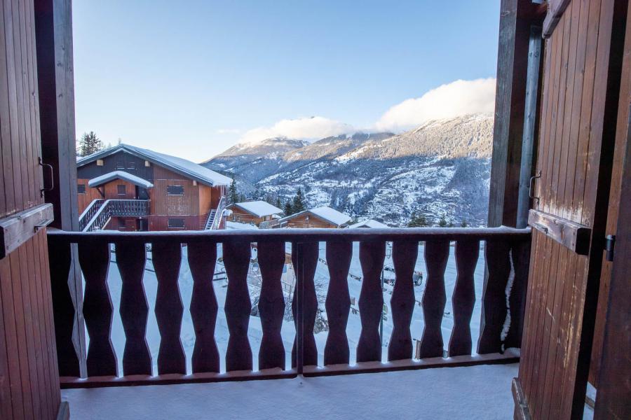 Vacaciones en montaña Apartamento 2 piezas mezzanine para 6 personas (EP71B) - Chalets les Epervières - La Norma - Balcón