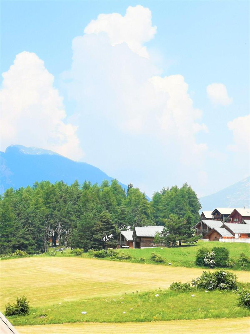 Skiverleih Benachbartes Duplex Haus 3 Zimmer 7 Menschen (46) - Chalets Les Flocons du Soleil - La Joue du Loup - Draußen im Sommer