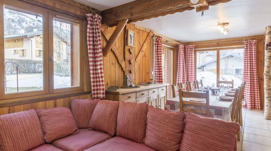 Urlaub in den Bergen 6 Zimmer Chalet für 12 Personen (121) - Chalets Violettes - Saint Martin de Belleville - Wohnzimmer