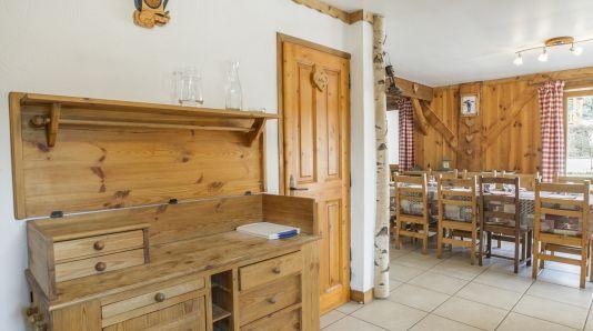 Vakantie in de bergen Chalet 6 kamers 12 personen (121) - Chalets Violettes - Saint Martin de Belleville - Woonkamer