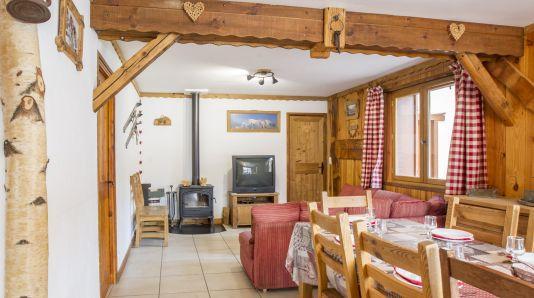 Vacances en montagne Chalet 6 pièces 12 personnes (121) - Chalets Violettes - Saint Martin de Belleville - Séjour