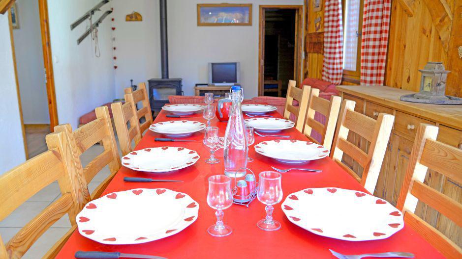 Vacances en montagne Chalets Violettes - Saint Martin de Belleville - Table