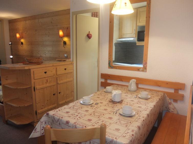 Vakantie in de bergen Appartement 2 kamers 5 personen (3) - Chanteneige la Croisette - Les Menuires - Woonkamer