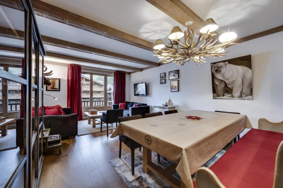 Urlaub in den Bergen 3-Zimmer-Holzhütte für 6 Personen (313) - CHOUCAS - Val d'Isère - Wohnzimmer