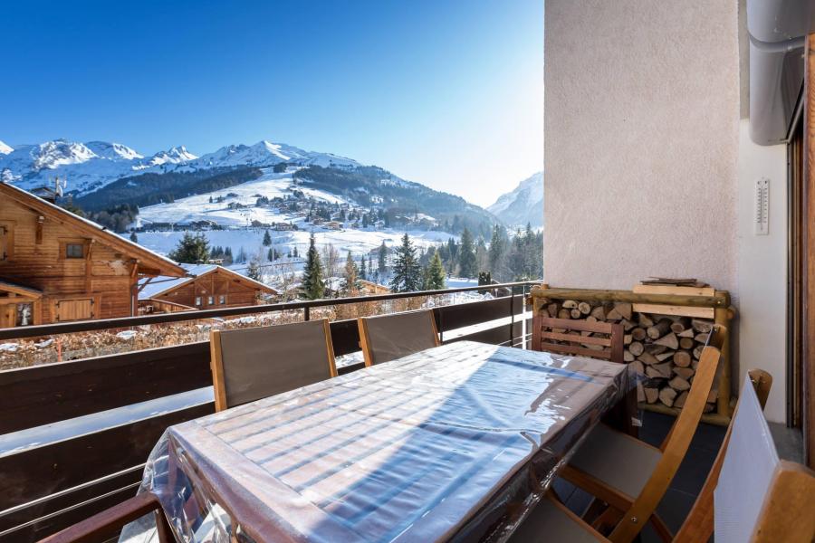 Vakantie in de bergen Appartement duplex 4 kamers 8 personen (15) - Clé des Champs - La Clusaz - Balkon