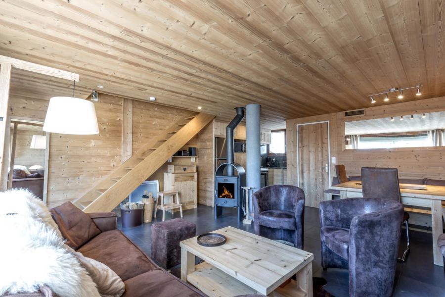 Vakantie in de bergen Appartement duplex 4 kamers 8 personen (15) - Clé des Champs - La Clusaz - Woonkamer